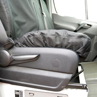 VW Crafter (2006-2017) Tailored Front Seat Covers - Black