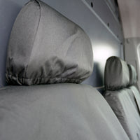 Mercedes Sprinter (2006-2018) Tailored Front Seat Covers - Black