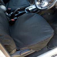 Mitsubishi L200 Warrior (2006-2015) Tailored Front Seat Covers - Black