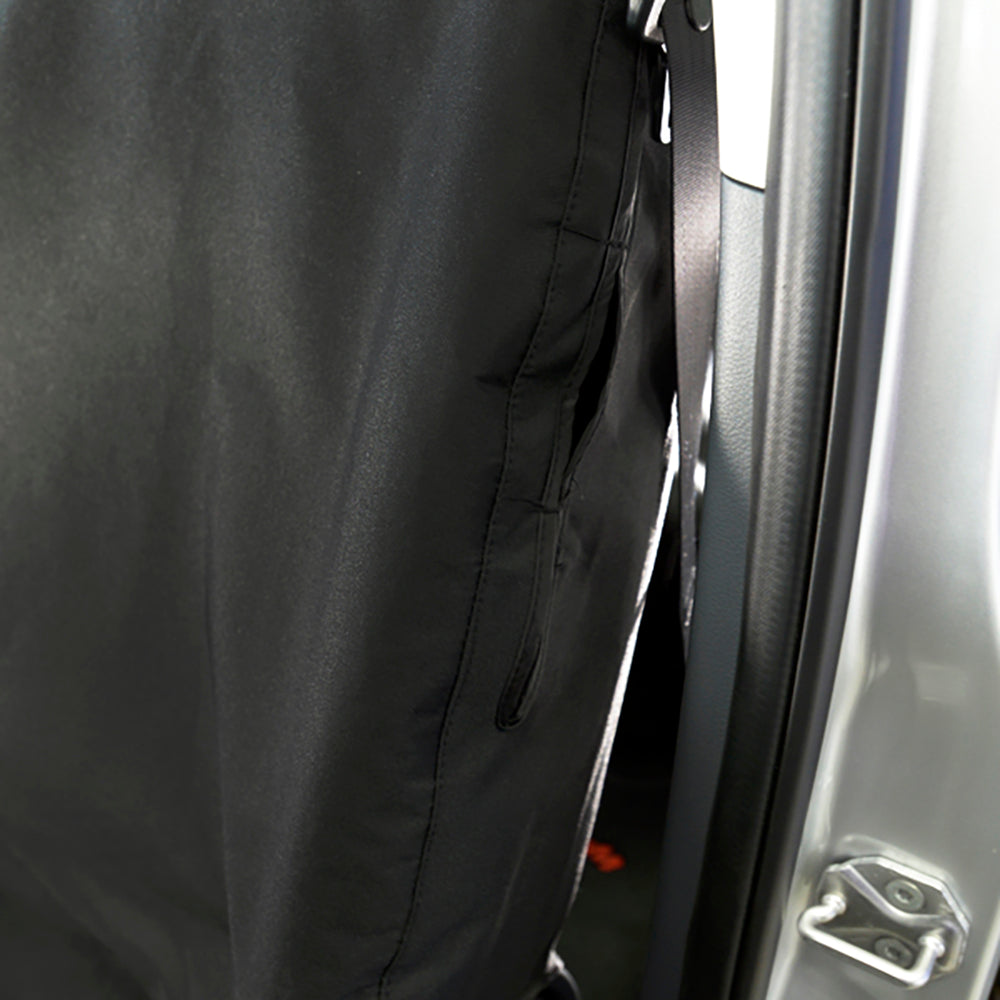 Ford Ranger Wildtrak (2006-2012) Tailored Front Seat Covers - Black