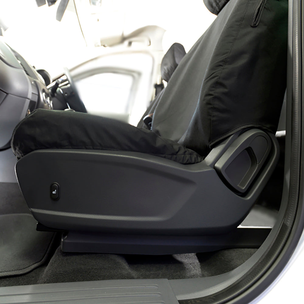 Ford Ranger Wildtrak (2006-2012) Tailored Front Seat Covers - Black