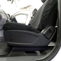 Ford Ranger Wildtrak (2006-2012) Tailored Front Seat Covers - Black