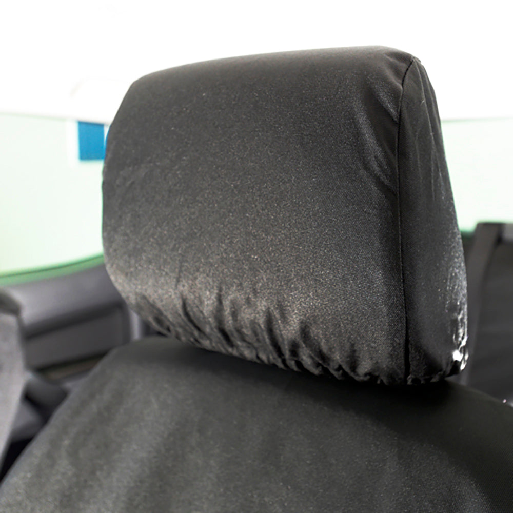 Ford Ranger Wildtrak (2006-2012) Tailored Front Seat Covers - Black