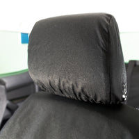 Ford Ranger Wildtrak (2006-2012) Tailored Front Seat Covers - Black