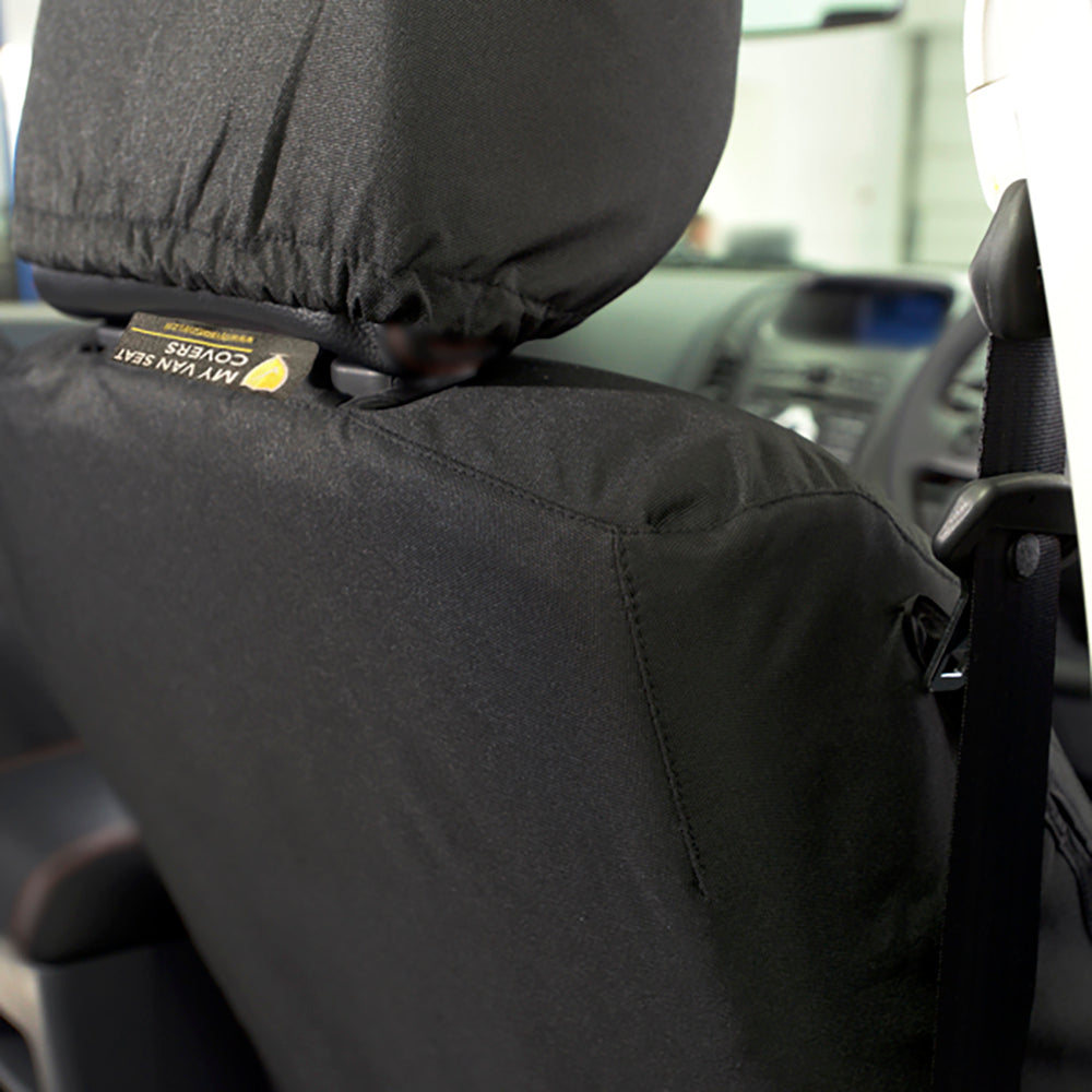Ford Ranger Wildtrak (2006-2012) Tailored Front Seat Covers - Black