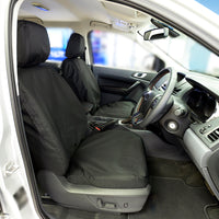 Ford Ranger Wildtrak (2006-2012) Tailored Front Seat Covers - Black