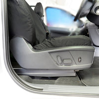 Ford Ranger Wildtrak (2006-2012) Tailored Front Seat Covers - Black
