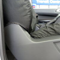 Ford Ranger (2006-2012) Tailored Front Seat Covers - Black
