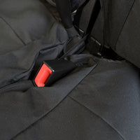 Fits Land Rover Discovery 3 Rear Seat Covers Tailored (2004-2009) - Black