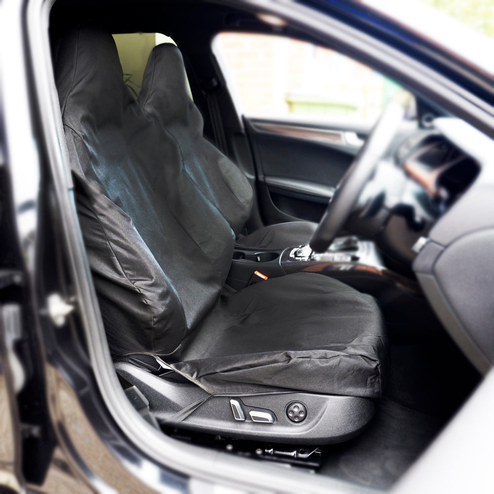 VW Golf GTI Tailored Front Recaro Seat Covers (x2) - Black