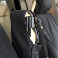 Fits Land Rover Discovery 3 Front & Rear Seat Covers Tailored (2004-2009) - Black