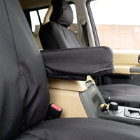 Fits Land Rover Discovery 3 Front Seat Covers Tailored (2004-2009) - Black