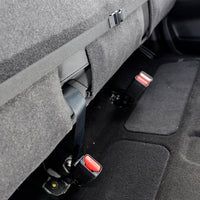 Nissan Navara NP300 (2016 Onwards) Tailored Front & Rear Seat Covers - Black