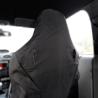 Ford Focus RS MK2 MK3 (2011 Onwards) Tailored Front Recaro Seat Cover (x1) - Black