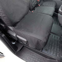 Peugeot Expert (2016 Onwards) Tailored Front Seat Covers (WITH Split Passenger Seat) - Black