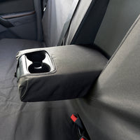 Ford Ranger T8 Wildtrak (2018 Onwards) Tailored Rear Seat Covers - Black