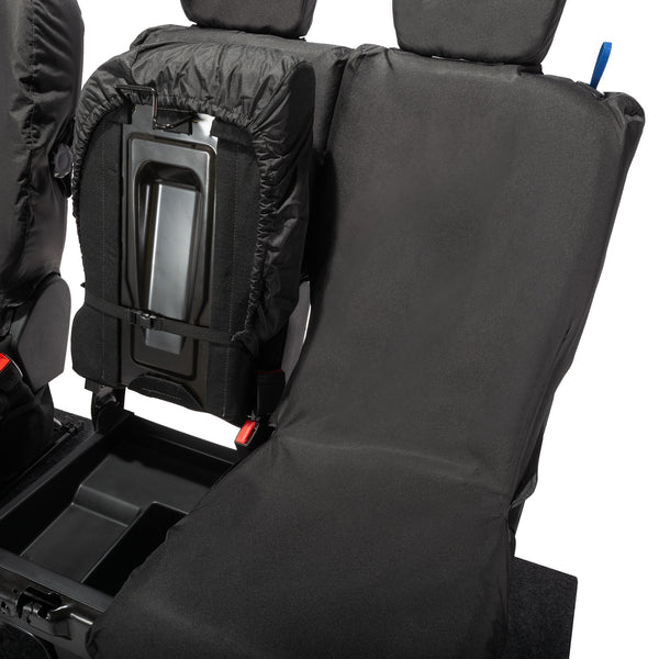 Xtremeauto Tailored Front Seat Covers – Citroen Berlingo 2020+ – Black, 3-Seat Front Bench, RHD Only