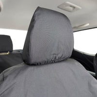 Nissan Navara NP300 (2016 Onwards) Tailored Front Seat Covers - Black