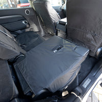 Fits Land Rover Discovery 5 Rear Seat Covers Tailored (2017 Onwards) - Black