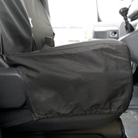 Peugeot Expert (2016 Onwards) Tailored Front Seat Covers (NO Split Passenger Seat) - Black
