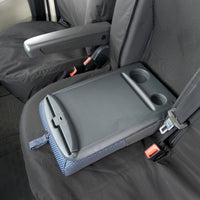 Peugeot Boxer (2006 Onwards) Tailored Front Seat Covers (NO Split Passenger Seat) - Black