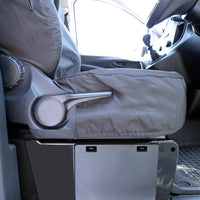 Mercedes E-Vito (2020 Onwards) Tailored Front Seat Covers (Single/Double NO Split Passenger Seat) - Black