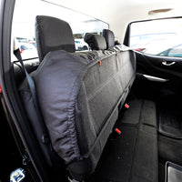 Mercedes Benz X Class (2017 Onwards) Tailored Front & Rear Seat Covers - Black