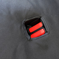 Mercedes Benz X Class (2017 Onwards) Tailored Rear Seat Covers - Black
