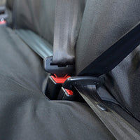 Mercedes Sprinter (2018 Onwards) Tailored Rear Seat Covers - Black